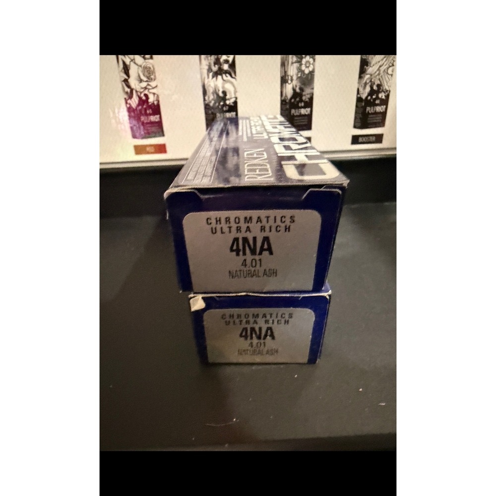 Redken Chromatics Ultra Rich 4NA Natural Ash Permanent Hair Color Ammonia Free
